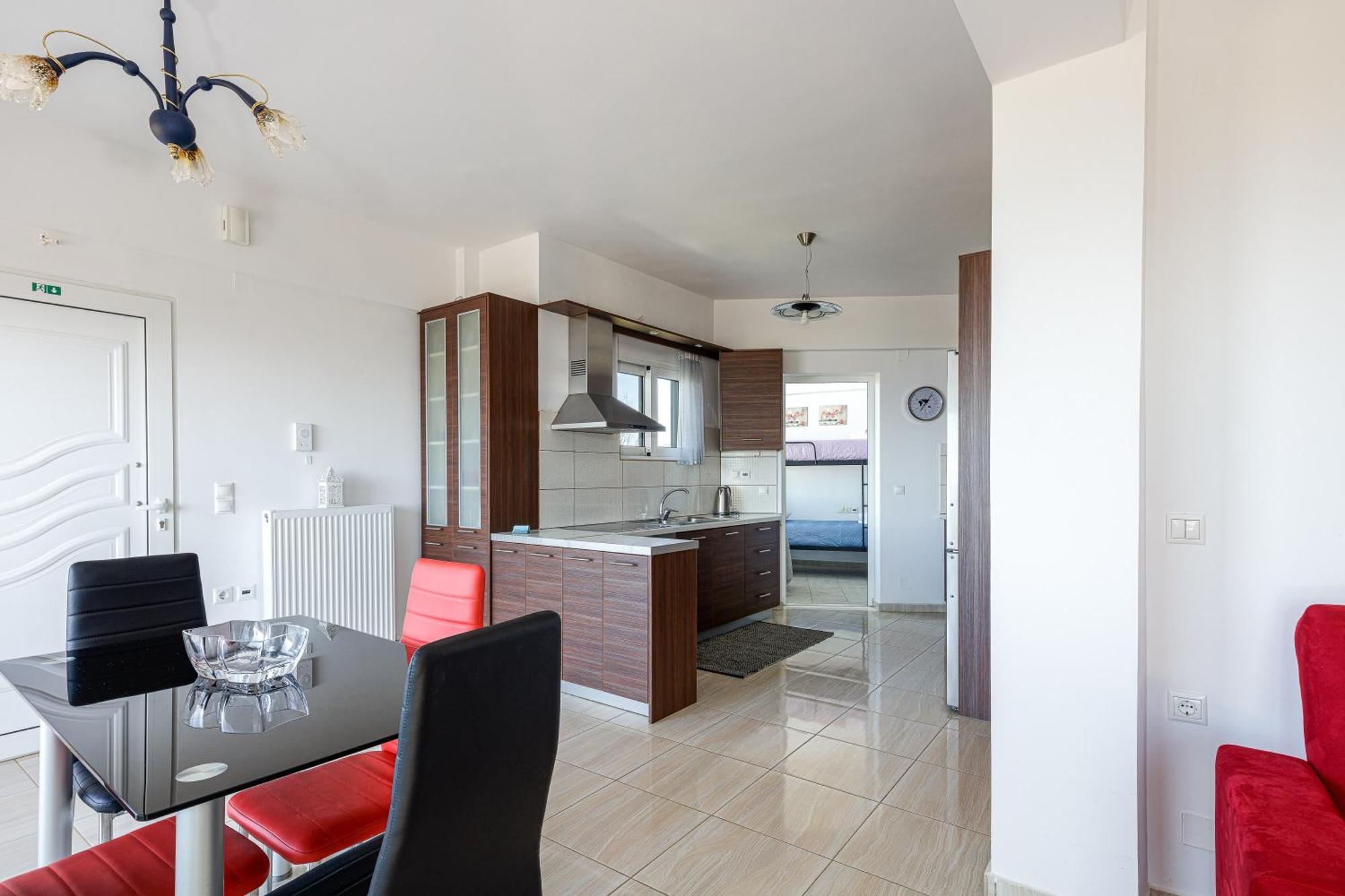 Vourvahis Seaview Apartments Karotí Szoba fotó